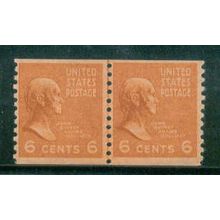 846 6c John Q. Adams Fine MNH CLP C2081