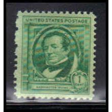 859 1c Washington Irving Fine Plus MNH KA2185