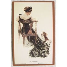c.1980s PC Edwardian Pin-up, c.1915
