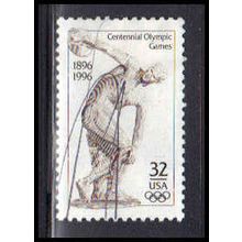 Used 3087 32c Discus Thrower Fine KA5074