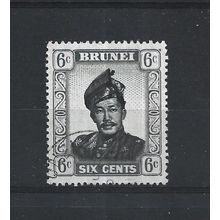 Brunei.SG104 6c Sultan Omar Ali Saifuddin.Fine Used.Aug25p