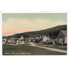 West Burton Wensleydale Postcard North Yorkshire