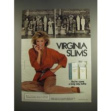 1984 Virginia Slims Cigarettes Ad - Museum Tour