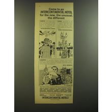 1964 Intercontinental Hotels Advertisement - Come to an Intercontinental Hotel