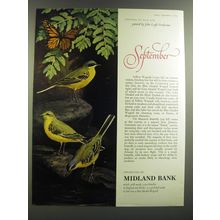 1964 Midland Bank Ad - Rarities of Wild Life - John Leigh Pemberton - September