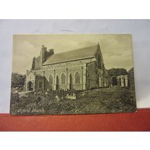 ORFORD CHURCH, SUFFOLK. unused antique postcard by F. Frith /