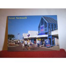 SEA-LIFE CENTRE & PROMENADE, GREAT YARMOUTH, NORFOLK unused postcard =