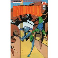 FISH POLICE #10 - COMICO (1988)