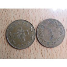 Malta 1975 1 Cent Coin