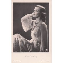 Kirsten Heiberg The Titanic Film Norway Actress Old RPC Postcard