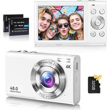 Digital Camera, 4K Vlogging Camera for Youtube Autofocus 48MP UHD Cameras for Ph