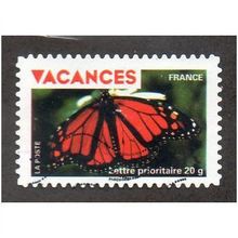 FRA 2009 (56c) 'VACANCES - BUTTERFLY' FINE USED (EBID21155)