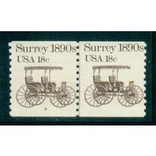 1907v 18c Surrey Fine MNH Dry Gum CNP Left 6 W0215