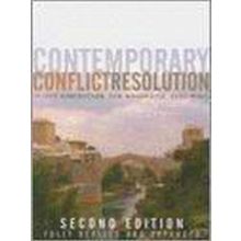 Contemporary Conflict Resolution