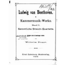 Kammermusik-Werke by Ludwig Van Beethoven