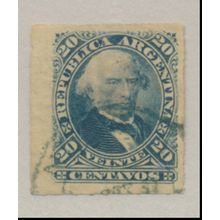 Argentina Stamp Scott #36, Used