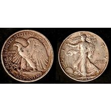 USA Half Dollar 1940 Coin Eagle Liberty Walking 50c