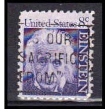 Used 1285 8c Albert Einstein Fine KA6082