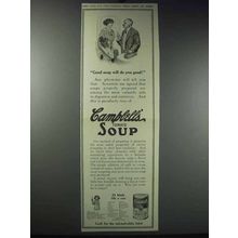 1913 Campbell's Tomato Soup Ad - Will Do You Good
