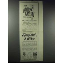 1913 Campbell's Tomato Soup Ad - Why Not Have