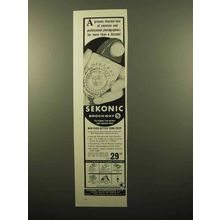 1960 Sekonic Brockway S Meter Ad - Proven Trusted