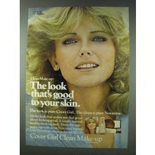 1978 Cover Girl Clean Makeup Ad - Cheryl Tiegs