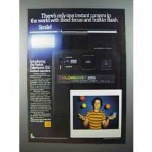 1979 Kodak Colorburst 250 Instant Camera Ad - Smile!