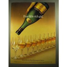 1980 Remy Martin Cognac Ad - Pour Little Rich Girl