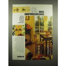 1991 KwikSet Doorknob Ad - Big Impressions