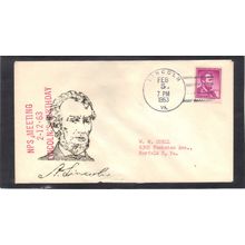 Event NPS Meeting 1036 4c Abraham Lincoln (Unkn Cachet-Stamped/A) CV00997