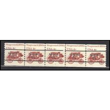 1898Ab 4c Stagecoach Fine MNH Dry Gum PNC 6/5 Line Gap AA0091