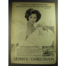 1974 Charles Revson Ultima II C.H.R. Concentrates Advertisement
