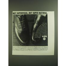 1974 Alden Shoes Ad - Not superficial, but super natural