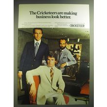 1974 Cricketeer Suits Ad - The Cricketeers are making business look better