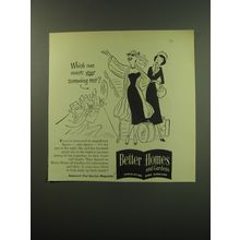 1949 Better Homes and Gardens Magazine Advertisement - meets screening test?