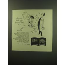 1949 Better Homes and Gardens Magazine Advertisement