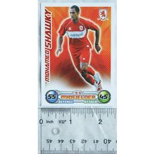 2008/09 Topps Match Attax Trading Card - Mohamed Shawky, Middlesbrough FC