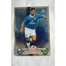 2008/09 Topps Match Attax Trading Card - Mikel Arteta, Everton, Star player