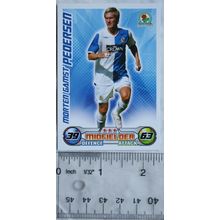 2008/09 Topps Match Attax Trading Card - Morten Gamst Pedersen, Blackburn Rovers