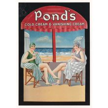 Ponds Cold & Vanishing Cream Advertising Poster Postcard