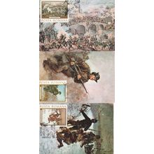 Budapest Soldier Hungary 3x First Day Cover Postcard s