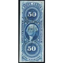 R56a, Used 10¢ VF GEM Imperforate Foreign Exchange - Stuart Katz