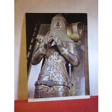 BLACK PRINCE EFFIGY ON THE TOMB, CANTERBURY CATHEDRAL, unused postcard =