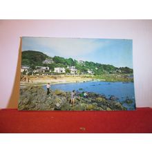 THE BEACH, ROCKCLIFFE, DUMFRIES & GALLOWAY used postcard 1972? pm =