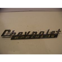 1960 61 CHEVROLET APACHE 10 FENDER EMBLEM #3766879 OEM