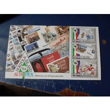 1984 Norfolk Island M/S AUSIPEX 84 Minisheet Mint Stamps Australia