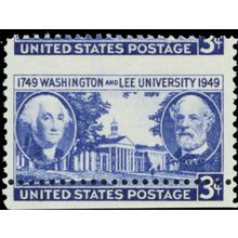 982, Large Misperfed Major Error Mint NH Washington & Lee - Stuart Katz