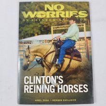 No Worries by Clinton Anderson- Reining Horses - 2009 - DVD - New