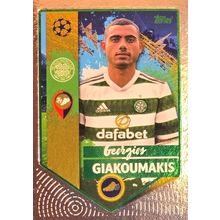 Champions League 22/23 Sticker 131 Giorgios Giakoumakis Golden Goalscorer GREEN
