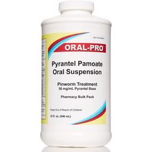 Pyrantel Pamoate Oral Suspension 50Mg/Ml, Pinworm Treatment for Adults and Child
